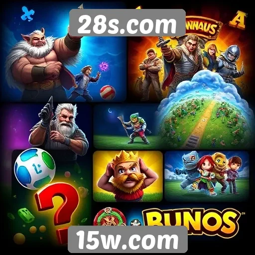 Análise da diversidade de jogos em 28s.com